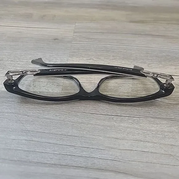 Coach HC 6052 5214 Fannie Black White Sig C Eyeglasses FRAMES ONLY 52-16-135 - Picture 8 of 12